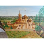 Средна картина масло на платно Испания - 3785